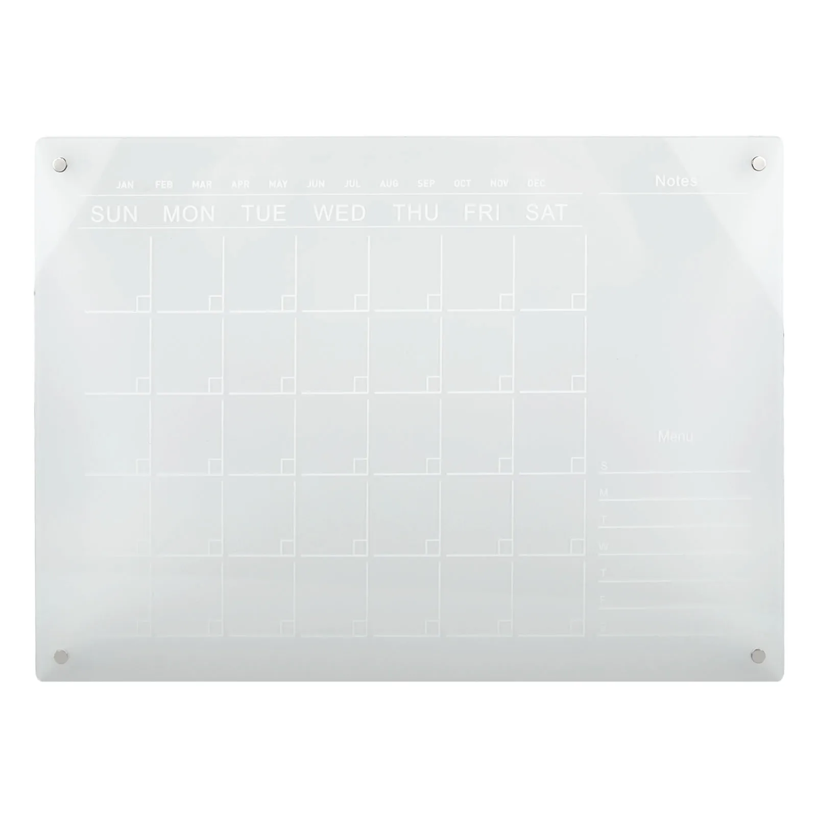 Магнит на холодильник: акриловый календарь, ежемесячный планер, гладкий, стильный, прозрачный, для повседневного использования
Магнит на холодильник: акриловый календарь, ежемесячный планер, гладкий, стильный, прозрачный, для повседневного использования