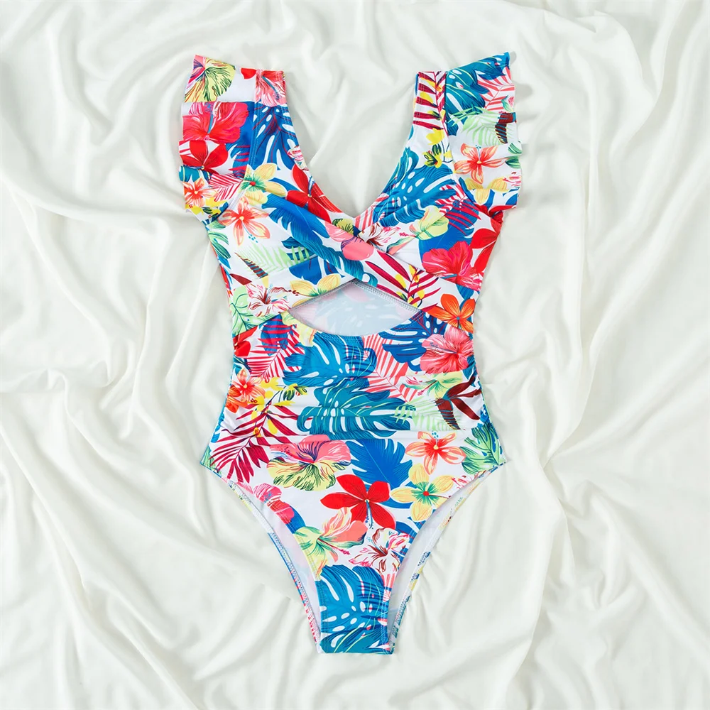 Kawaii цветочный бикини с оборками Y2K купальник с открытой спиной и высокой талией отпускные купальники с закрученным вырезом Монокини женские пляжные банные костюмы
Kawaii цветочный бикини с оборками Y2K купальник с открытой спиной и высокой талией отпускные купальники с закрученным вырезом Монокини женские пляжные банные костюмы