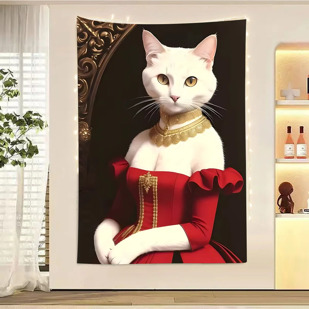 Renaissance Royal Cat Funny Party Vinyl Backdrops Background Wall Cloth Baby Shower Kids Birthday Party Decoration
Renaissance Royal Cat Funny Party Vinyl Backdrops Background Wall Cloth Baby Shower Kids Birthday Party Decoration