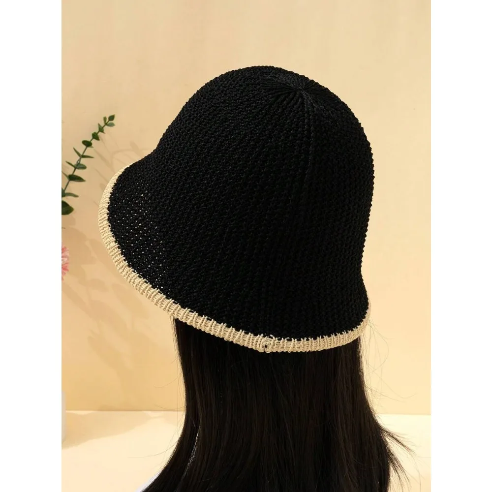 1pc Women Contrast Trim Fashionable Bucket Hat For Daily Life Casual Winter Fall Winter Outfits
1pc Women Contrast Trim Fashionable Bucket Hat For Daily Life Casual Winter Fall Winter Outfits