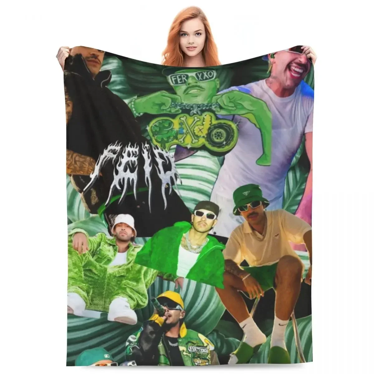 Super Soft Flannel Throw Blanket Perfect for Winter Picnics Bedroom Funny Singer Photo Collage Design Quality Bedspread
Super Soft Flannel Throw Blanket Perfect for Winter Picnics Bedroom Funny Singer Photo Collage Design Quality Bedspread