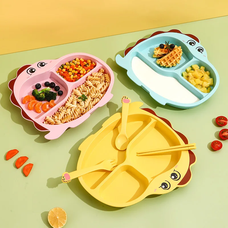 Children Bamboo Fibre Dining Plate Baby Safe Cute Cartoon Dinosaur Dishes Suction Toddle Training Tableware Kids Feeding Bowls
Children Bamboo Fibre Dining Plate Baby Safe Cute Cartoon Dinosaur Dishes Suction Toddle Training Tableware Kids Feeding Bowls