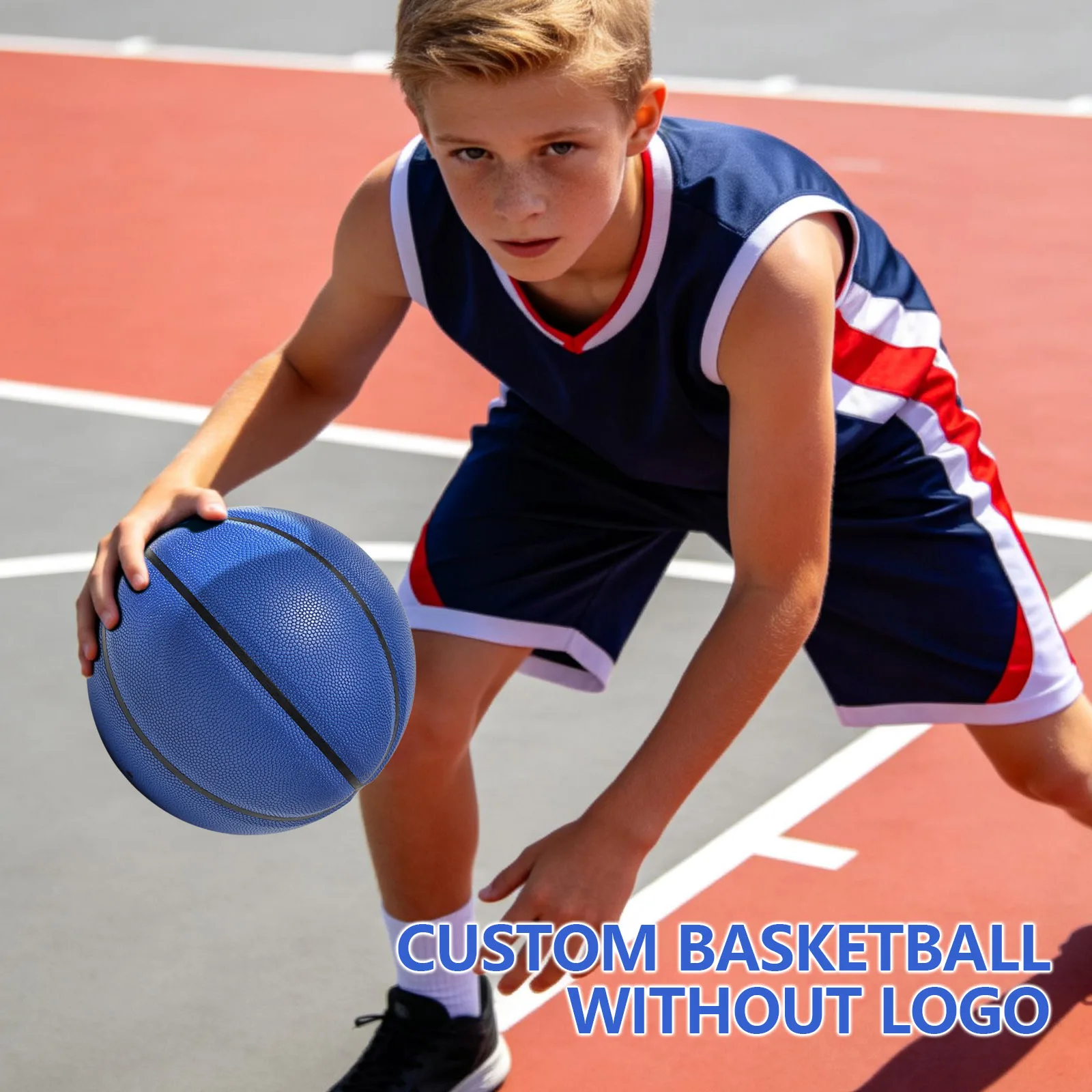 Basketball-No Logo Wear-resistant Soft Pu Official Size 5 Competition Training Ball Indoor Outdoor For Men's Women's Game Ball
Basketball-No Logo Wear-resistant Soft Pu Official Size 5 Competition Training Ball Indoor Outdoor For Men's Women's Game Ball