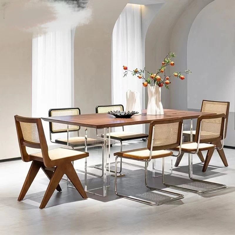 Solid Wood Expandable Foldable Multifunctional Square Dining Table For Small Units Dual-Use Modern Design Adjustable Height
Solid Wood Expandable Foldable Multifunctional Square Dining Table For Small Units Dual-Use Modern Design Adjustable Height