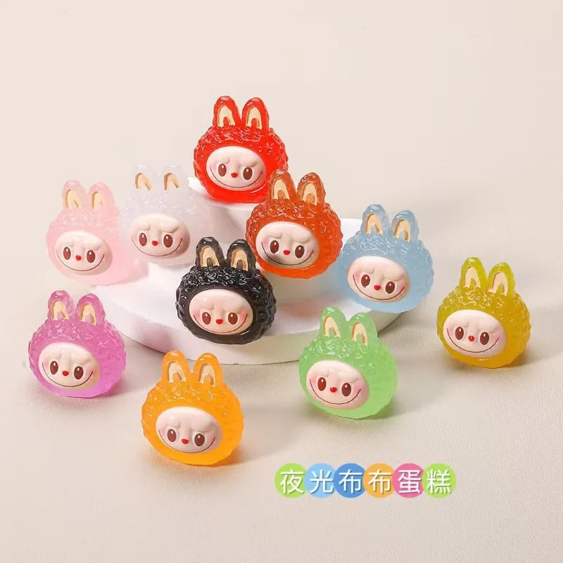 Popular Anime Labubu noctilucent Miniature Ornaments doll Interesting Crafts Gifts Handmade DIY Keychains Accessories Materials
Popular Anime Labubu noctilucent Miniature Ornaments doll Interesting Crafts Gifts Handmade DIY Keychains Accessories Materials