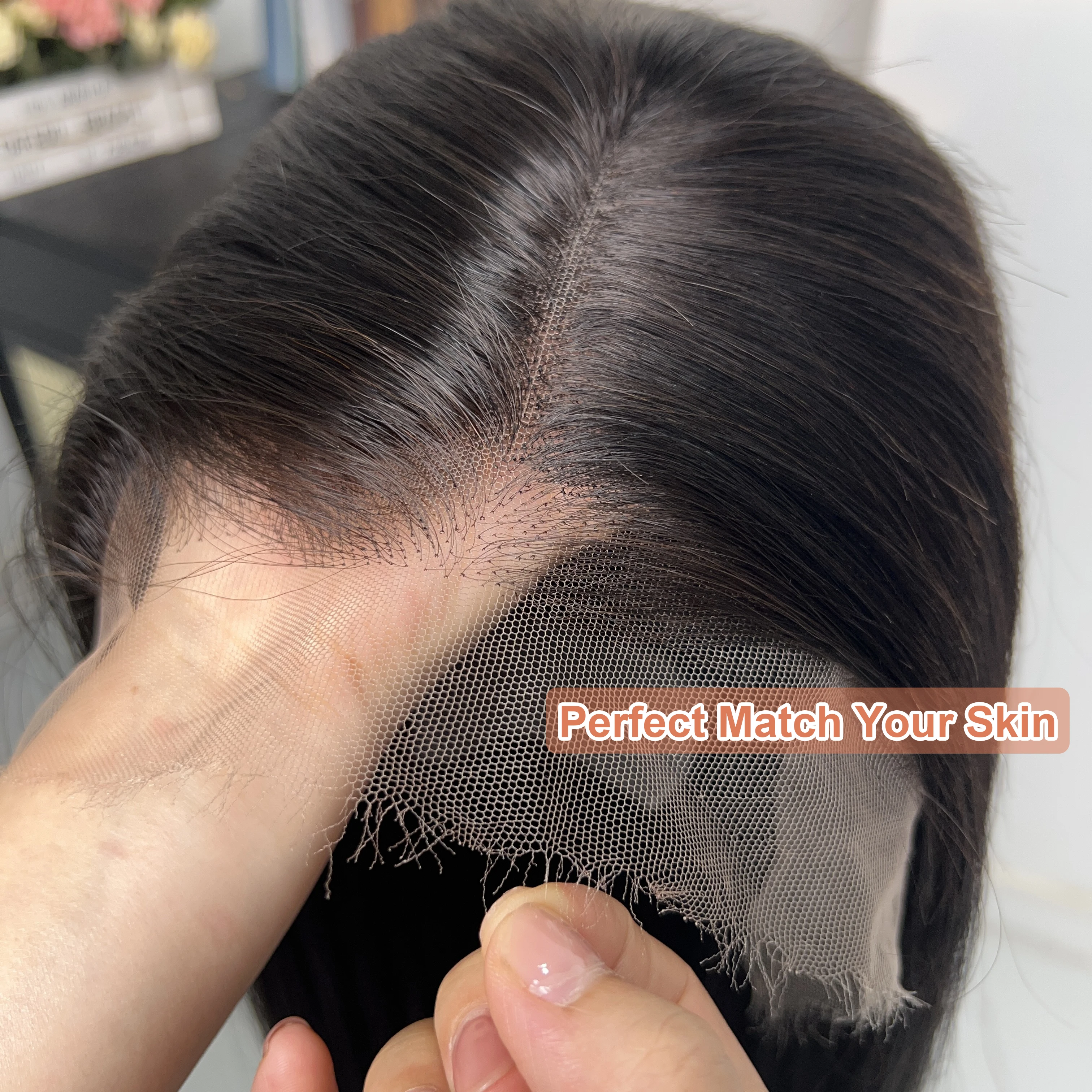 HD 13x4 13x6 Lace Frontal Wigs 200 Density Straight Vietnamese 100% Human Hair Pre Plucked 5x5 Lace Closure Wigs For Women
HD 13x4 13x6 Lace Frontal Wigs 200 Density Straight Vietnamese 100% Human Hair Pre Plucked 5x5 Lace Closure Wigs For Women