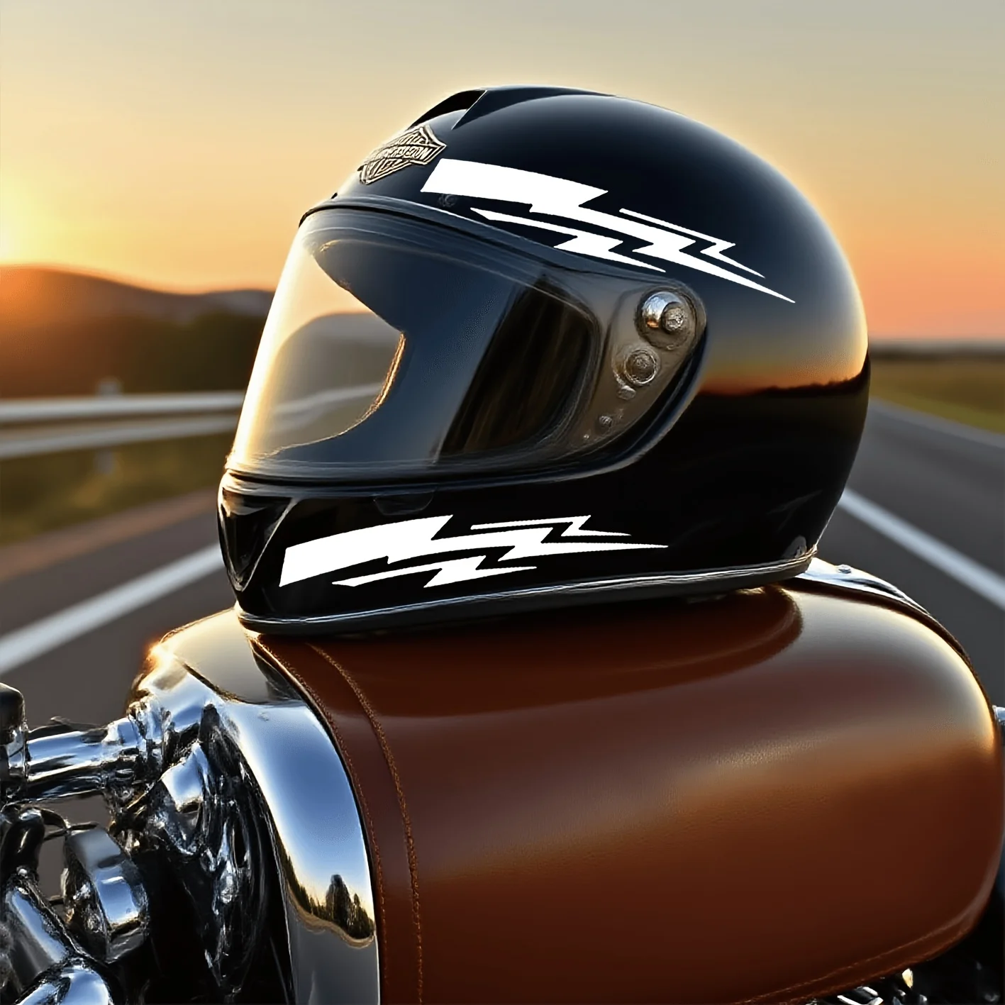4PCS/SET Speed Line Motorcycle Helmet Sticker Set, Waterproof Vinyl Decals, Multi Colors
4PCS/SET Speed Line Motorcycle Helmet Sticker Set, Waterproof Vinyl Decals, Multi Colors
