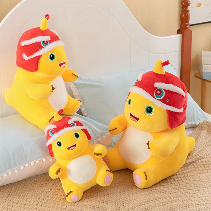 Cute Plush Dance Lion Xiao Nailong Stuffed Toy for Kids Birthday Xmas Gift Lucky Dragon Year Mascot Soft Doll New Year Present
Cute Plush Dance Lion Xiao Nailong Stuffed Toy for Kids Birthday Xmas Gift Lucky Dragon Year Mascot Soft Doll New Year Present