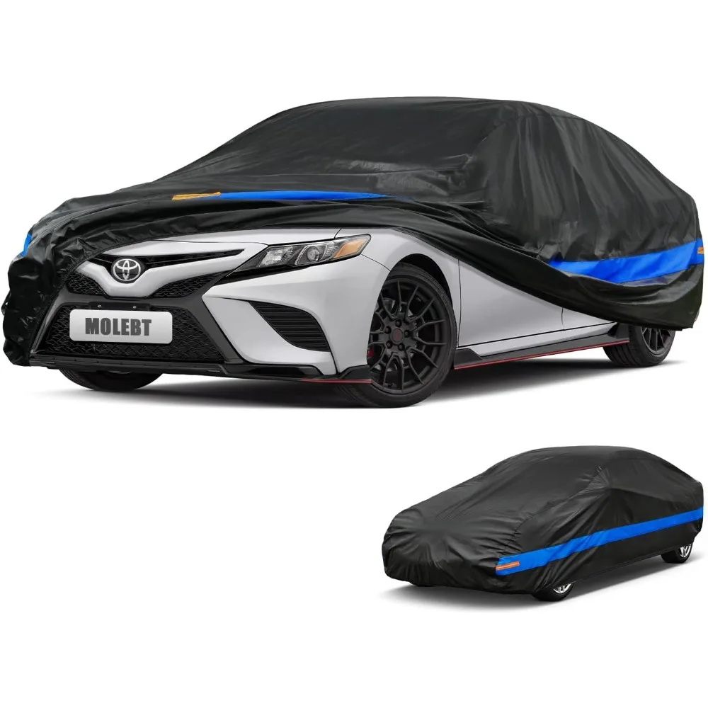 All-Weather Waterproof Car Cover for Universal Vehicle Fit, Suitable for Sedans and Coupes
All-Weather Waterproof Car Cover for Universal Vehicle Fit, Suitable for Sedans and Coupes