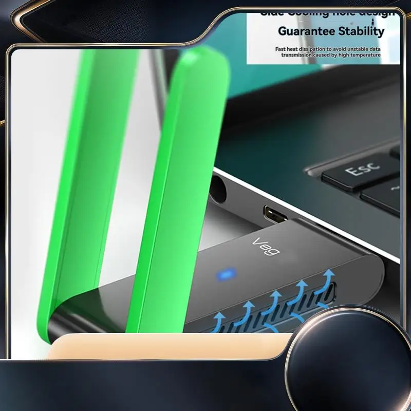 Dual Band Wifi Wireless Network Card 5.0 Adapter 1400M Wireless USB3.0 Network Card Antenna For PC/Laptop Win10-N34R
Dual Band Wifi Wireless Network Card 5.0 Adapter 1400M Wireless USB3.0 Network Card Antenna For PC/Laptop Win10-N34R