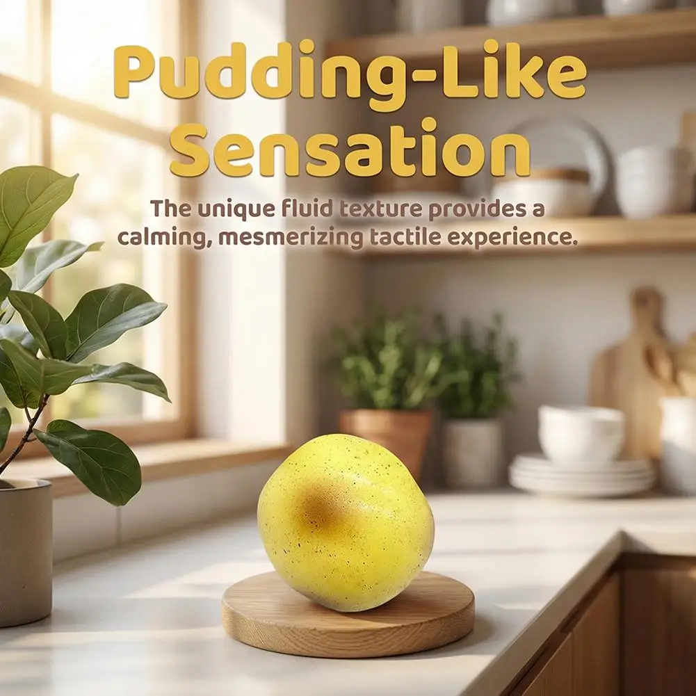 Fluid Potato Squishy Toy Slow Rise Stress Ball, Realistic Fruits Fidget, Decompression Gift for Kids & Adults Anxiety Relief
Fluid Potato Squishy Toy Slow Rise Stress Ball, Realistic Fruits Fidget, Decompression Gift for Kids & Adults Anxiety Relief