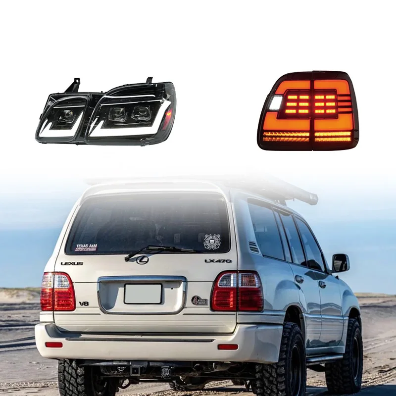 Zhengwo Modified For Lexus Lx470 Headlight Led Tail Lights 1998-2007 Year Headlamp Plug And Play
Zhengwo Modified For Lexus Lx470 Headlight Led Tail Lights 1998-2007 Year Headlamp Plug And Play