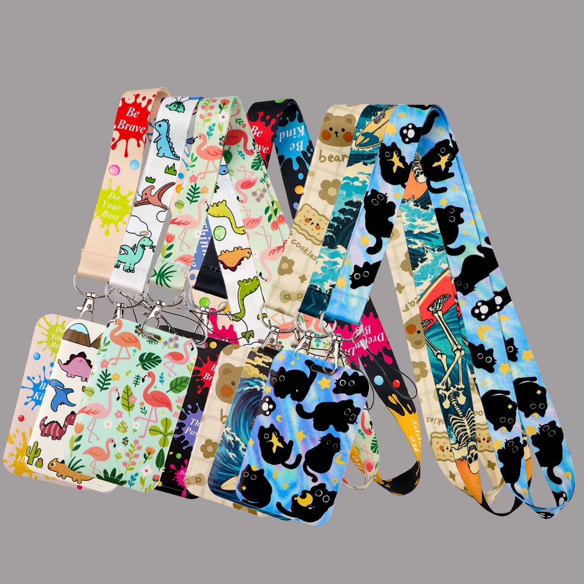 Cute Animals Lanyard for Keys Cat Neck Strap ID Card Gym Student Cell Phone USB Badge Holder Hang Rope Keychain Accessories
Cute Animals Lanyard for Keys Cat Neck Strap ID Card Gym Student Cell Phone USB Badge Holder Hang Rope Keychain Accessories