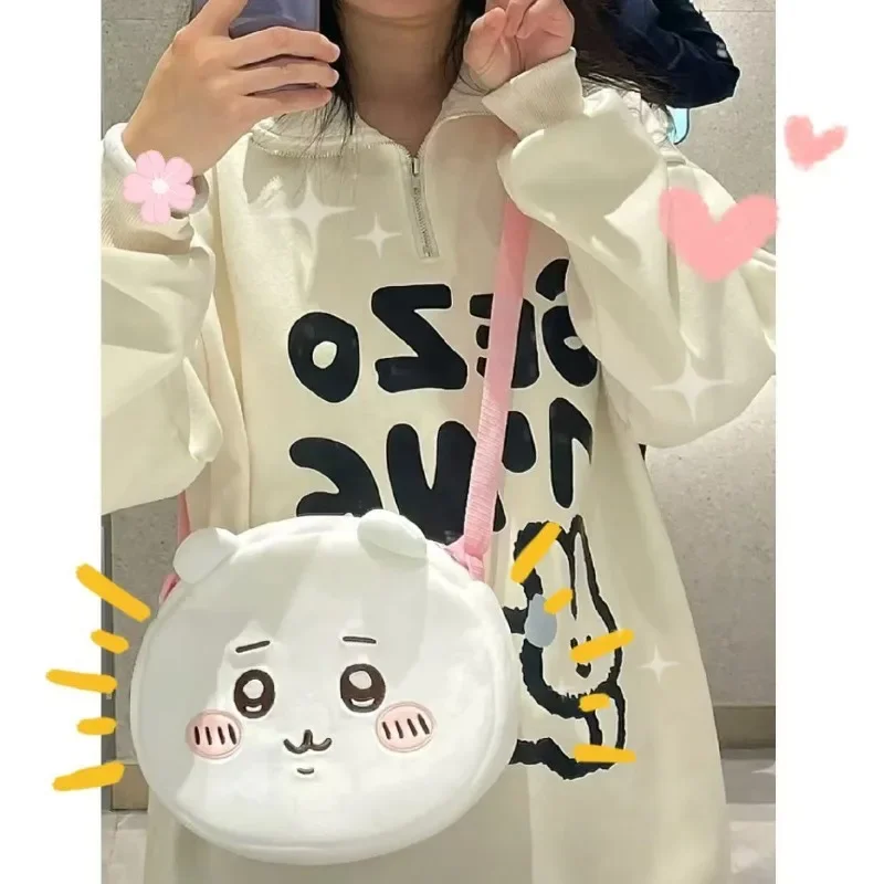 Sweet Kawaii Anime Sanrio Chiikawa Cute Crossbody Bag Cute Cartoon Student Storage Shoulder Bag Gifts Lovely Toys for Kids
Sweet Kawaii Anime Sanrio Chiikawa Cute Crossbody Bag Cute Cartoon Student Storage Shoulder Bag Gifts Lovely Toys for Kids