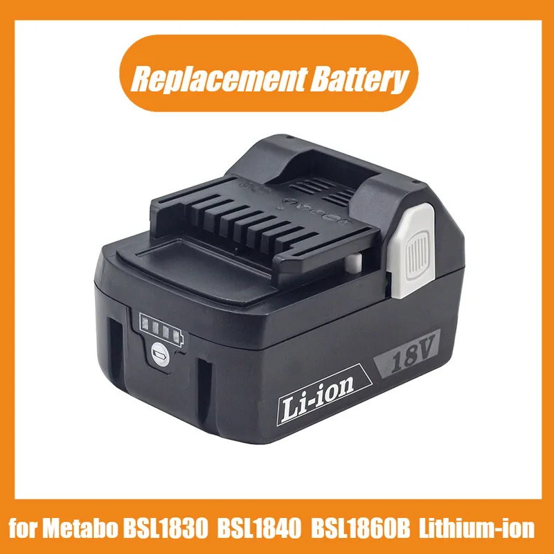 3000mAh 18V Battery for Metabo HPT(Hitachi) MultiVolt Battery BSL18B Lithium-ion Battery
3000mAh 18V Battery for Metabo HPT(Hitachi) MultiVolt Battery BSL18B Lithium-ion Battery