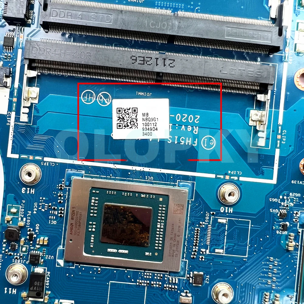 FH51S LA-K181P Laptop Motherboard for Acer Nitro 5 AN515-44 Mainboard with R5-4600H R7-4800H CPU GTX1650 4GB DDR4
FH51S LA-K181P Laptop Motherboard for Acer Nitro 5 AN515-44 Mainboard with R5-4600H R7-4800H CPU GTX1650 4GB DDR4