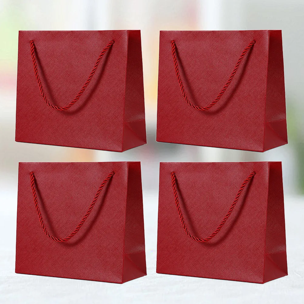Набор из 4 подарочных пакетов из плотной бумаги премиум-класса с прочными веревочными ручками, плоским дном и стационарной конструкцией для вечеринок, дней рождения, рукоделия и домашнего использования
Набор из 4 подарочных пакетов из плотной бумаги премиум-класса с прочными веревочными ручками, плоским дном и стационарной конструкцией для вечеринок, дней рождения, рукоделия и домашнего использования
