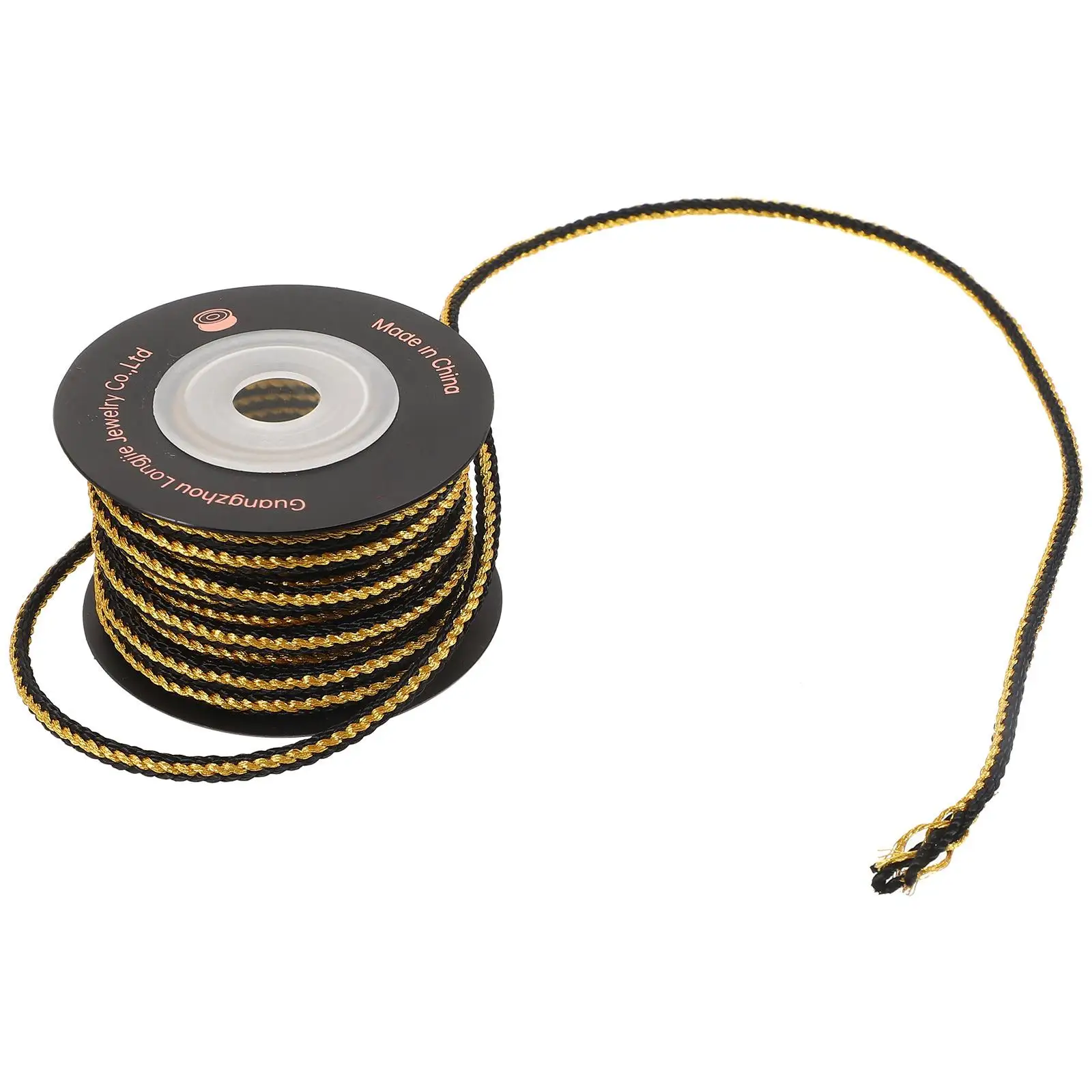 Braided Jewelry Cord 3.5mm Black DIY Accessories Polyester Crafts Knitting String Bracelet Lacing Materials
Braided Jewelry Cord 3.5mm Black DIY Accessories Polyester Crafts Knitting String Bracelet Lacing Materials
