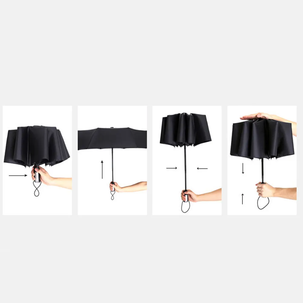 Compact Automatic Open Close Windproof Folding Umbrella for Men and Women Strong Wind Resistant Framework
Compact Automatic Open Close Windproof Folding Umbrella for Men and Women Strong Wind Resistant Framework