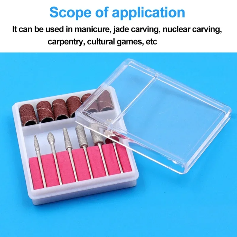 12 Pcs / Set DIY Drill Bits, Cleaning Burrs, Polishing, Jewelry Nail Polish Polishing Tools DIY Electric Grinder Accessories
12 Pcs / Set DIY Drill Bits, Cleaning Burrs, Polishing, Jewelry Nail Polish Polishing Tools DIY Electric Grinder Accessories