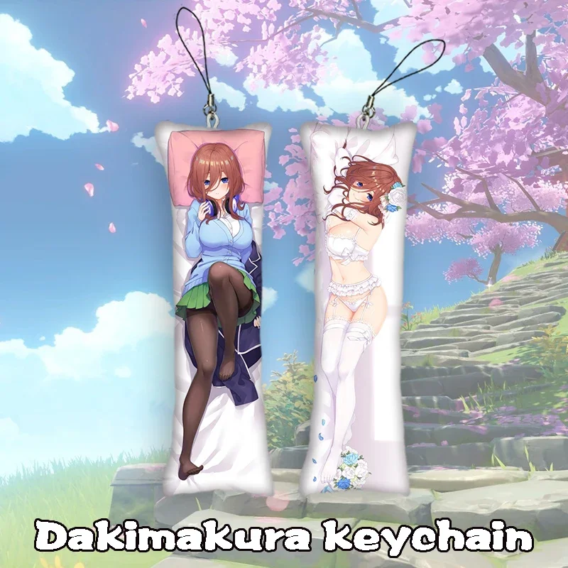 New Fashion The Quintessential Quintuplets Dakimakura Keychain Double Sided Anime Nakano Miku Mini Keychain Hanging Ornament Pho
New Fashion The Quintessential Quintuplets Dakimakura Keychain Double Sided Anime Nakano Miku Mini Keychain Hanging Ornament Pho
