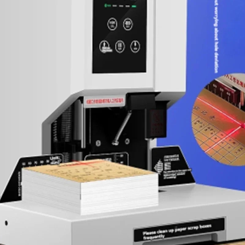 220v Electric 609 Voucher Binding Machine Automatic 60mm Punch File Accounting Hot Melt Riveting Tube Binding Machine Laser Posi
220v Electric 609 Voucher Binding Machine Automatic 60mm Punch File Accounting Hot Melt Riveting Tube Binding Machine Laser Posi