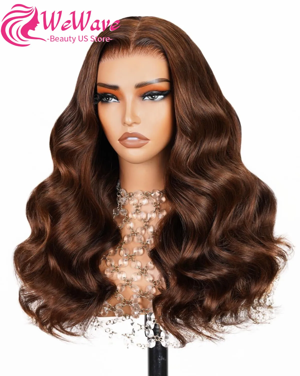 Chocolate Brown Body Wave Human Hair Wigs 13x6 Hd Lace Frontal Wig Colored Lace Front Wigs 30 Inch Brazilian Hair Wig For Women
Chocolate Brown Body Wave Human Hair Wigs 13x6 Hd Lace Frontal Wig Colored Lace Front Wigs 30 Inch Brazilian Hair Wig For Women