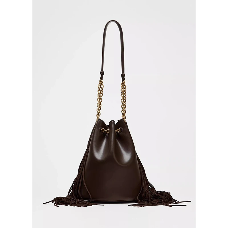 Ele Buet Bag Women's Crossbody Tassel Design Casual Single oulder Handbag Faionable 2025 New Sle Leather Bag
Ele Buet Bag Women's Crossbody Tassel Design Casual Single oulder Handbag Faionable 2025 New Sle Leather Bag