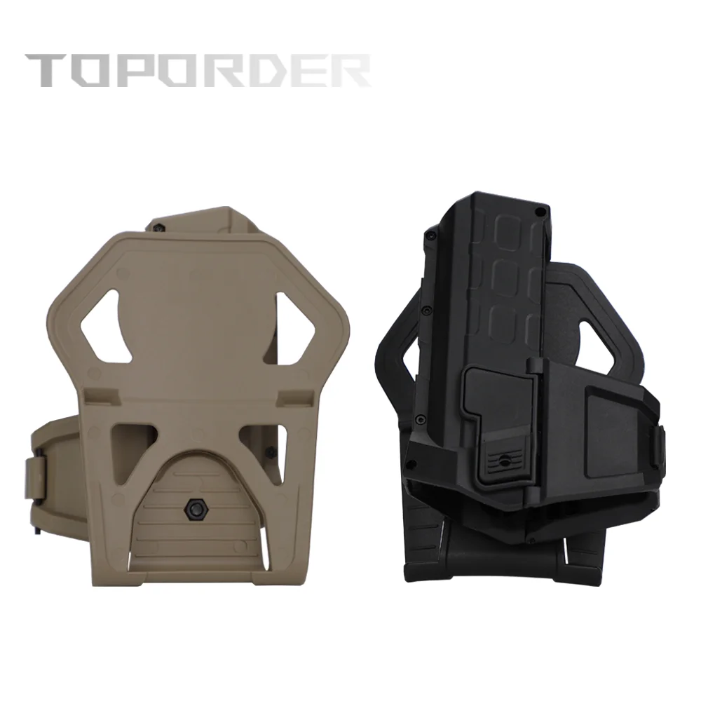 TOPORDER Tactical Gun Holster for G19 with Flashlight or Laser Mounted Right Hand Waist Belt Gun Holster New Pistol Accessories
TOPORDER Tactical Gun Holster for G19 with Flashlight or Laser Mounted Right Hand Waist Belt Gun Holster New Pistol Accessories