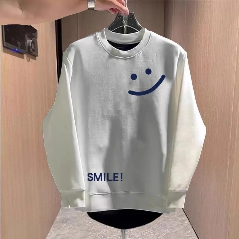 American Men's Jacket and Fashionable Sweatshirt 2025 New Autumn and Winter Loose Round Neck Long Sleeve Casual Plush Top
American Men's Jacket and Fashionable Sweatshirt 2025 New Autumn and Winter Loose Round Neck Long Sleeve Casual Plush Top