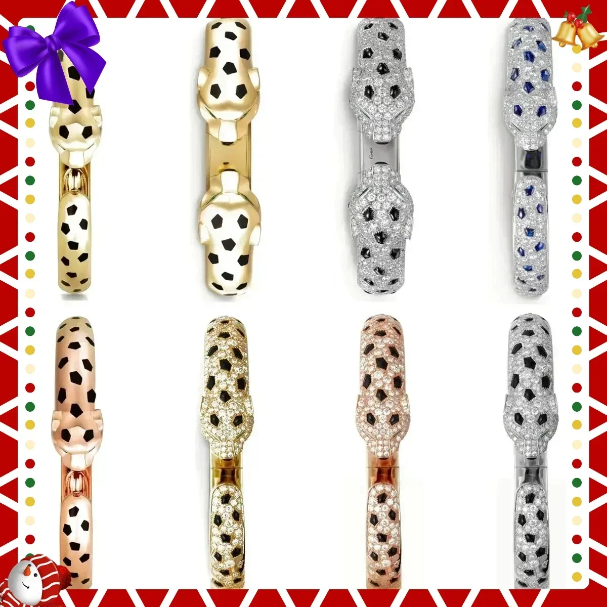 2025 New 925 silver Trend open leopard head bracelet woman, senior Christmas gift, fashion charming, holiday gift
2025 New 925 silver Trend open leopard head bracelet woman, senior Christmas gift, fashion charming, holiday gift