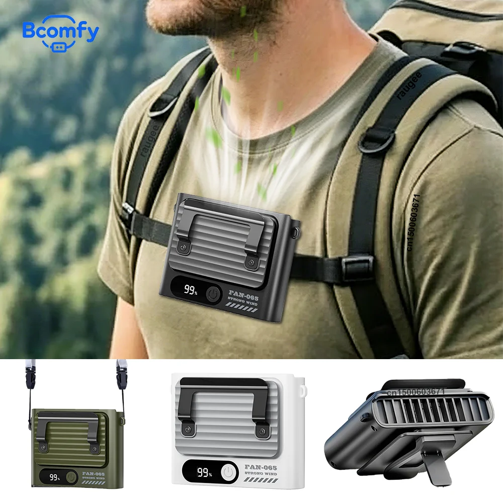 Portable Waist Fan Mini Hanging Neck Fan 4000mAh USB Rechargeable Outdoor Waist Clip Fan 5 Speed Wind Portable Small Cooling Fan
Portable Waist Fan Mini Hanging Neck Fan 4000mAh USB Rechargeable Outdoor Waist Clip Fan 5 Speed Wind Portable Small Cooling Fan