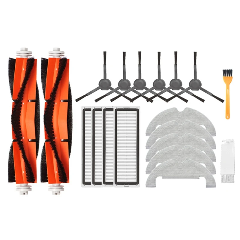 Main Brush Mop Cloth HEPA Filter Vacuum Cleaner Accessories Plastic For Dreame Bot Z10 Pro / L10 PLUS Robot Vacuum Cleaner
Main Brush Mop Cloth HEPA Filter Vacuum Cleaner Accessories Plastic For Dreame Bot Z10 Pro / L10 PLUS Robot Vacuum Cleaner