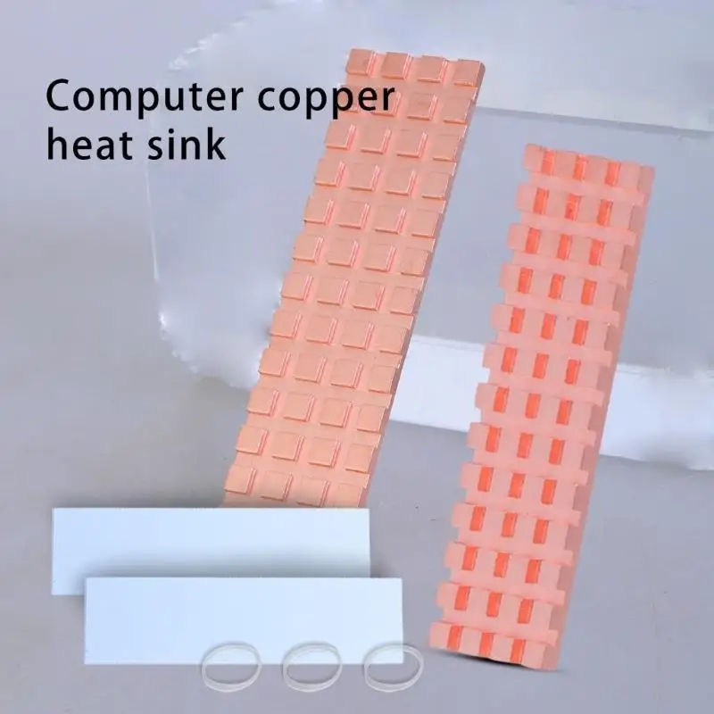 Q1JC Copper M.2 SSD Heatsink Pad Set for Efficient Cooling and Wide Compatibility
Q1JC Copper M.2 SSD Heatsink Pad Set for Efficient Cooling and Wide Compatibility