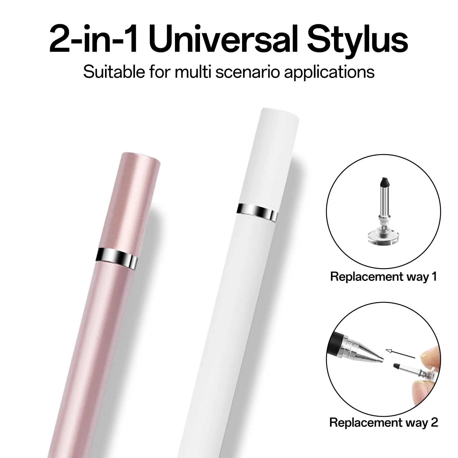 Универсальный пассивный компактный мобильный телефон, емкостная ручка Clipper, стилус с двойной головкой для мобильных телефонов и планшетов Huawei, Apple
Универсальный пассивный компактный мобильный телефон, емкостная ручка Clipper, стилус с двойной головкой для мобильных телефонов и планшетов Huawei, Apple