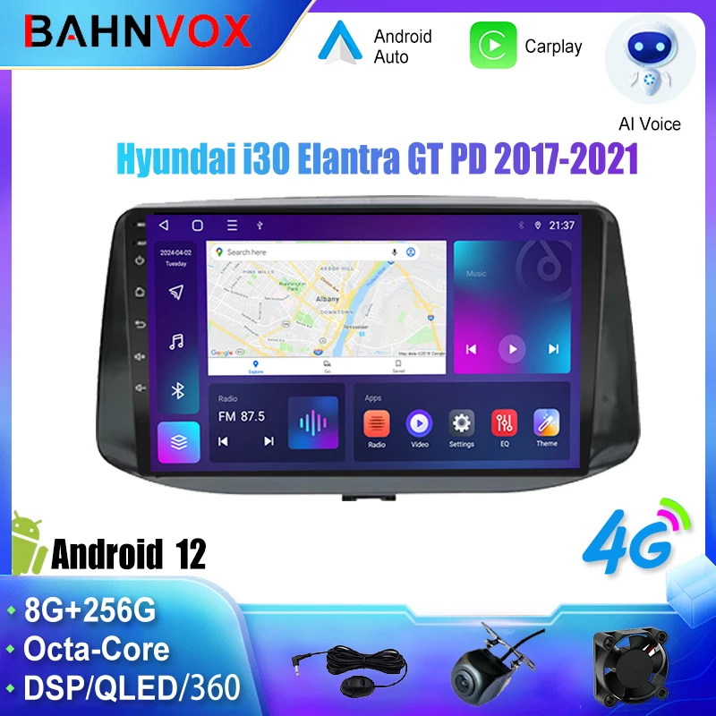 Android Car Radio GPS Navigation Multimedia Video Player for Hyundai i30 Elantra GT PD 2017-2021 Stereo Tape Recorder Screen 4G
Android Car Radio GPS Navigation Multimedia Video Player for Hyundai i30 Elantra GT PD 2017-2021 Stereo Tape Recorder Screen 4G