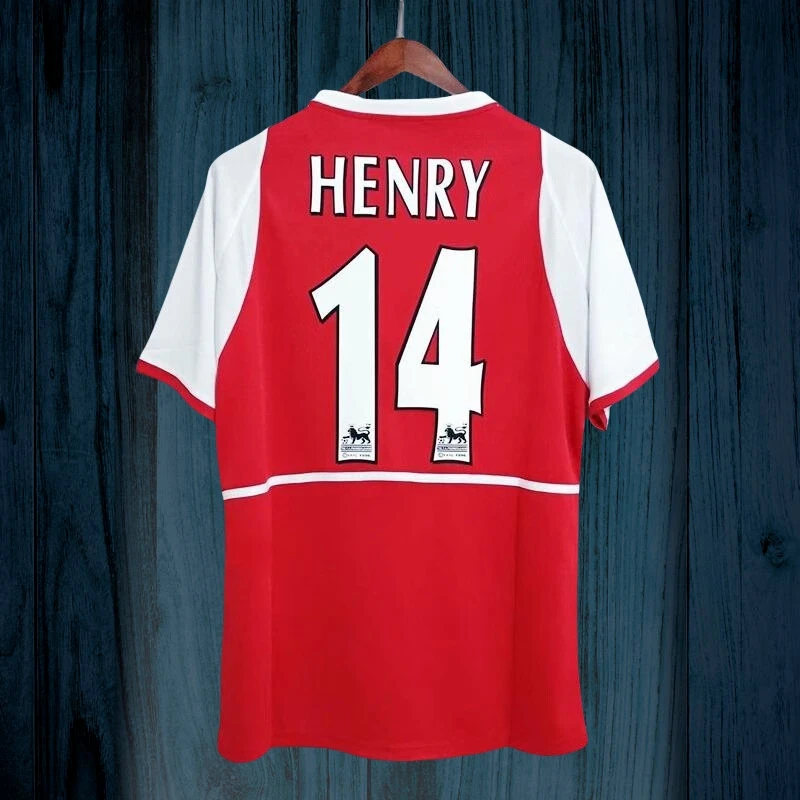2002-04 season Arsenal home jersey Henry Vintage Classic Sports Adult Children's Football Suit Casual Sports T-Shirt Top
2002-04 season Arsenal home jersey Henry Vintage Classic Sports Adult Children's Football Suit Casual Sports T-Shirt Top