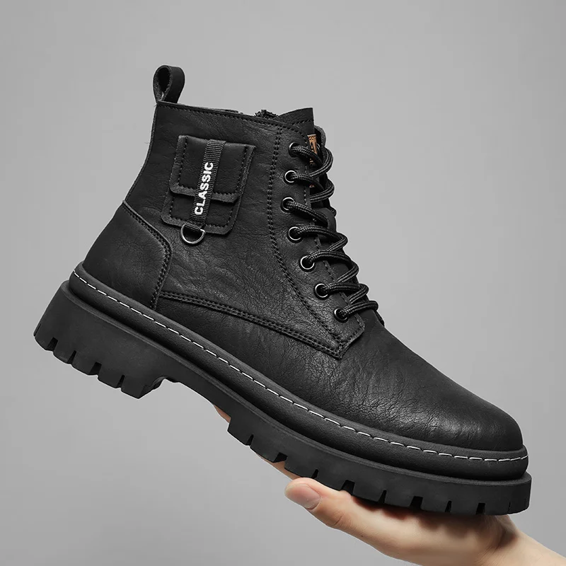 Men's Chukka Boots Waterproof Leather Casual Lace Up Ankle Oxford Boots Daily Dress Shoes For Men
Men's Chukka Boots Waterproof Leather Casual Lace Up Ankle Oxford Boots Daily Dress Shoes For Men