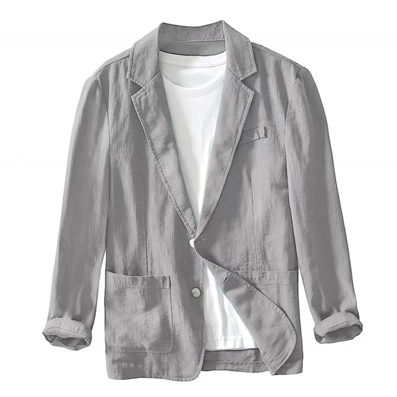 New Casual for Men Clothing Solid Color Men Jackets Oversize Fashion Slim Light Suit
New Casual for Men Clothing Solid Color Men Jackets Oversize Fashion Slim Light Suit