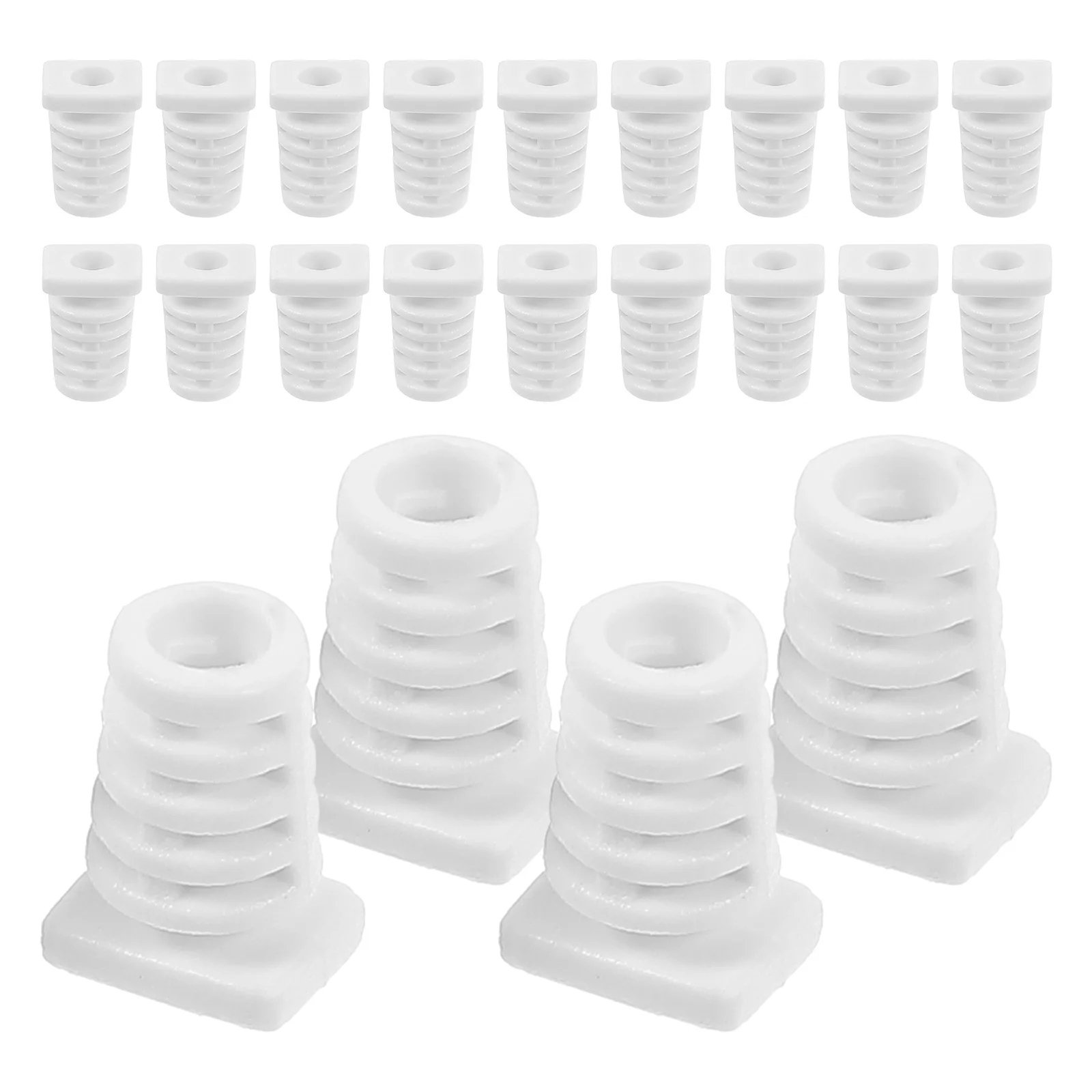 100 Pcs Cable Glands Wire Protectors Electric Grips ABS Strain Relief Spiral Connector Wire Hole Relief Cable Protector
100 Pcs Cable Glands Wire Protectors Electric Grips ABS Strain Relief Spiral Connector Wire Hole Relief Cable Protector