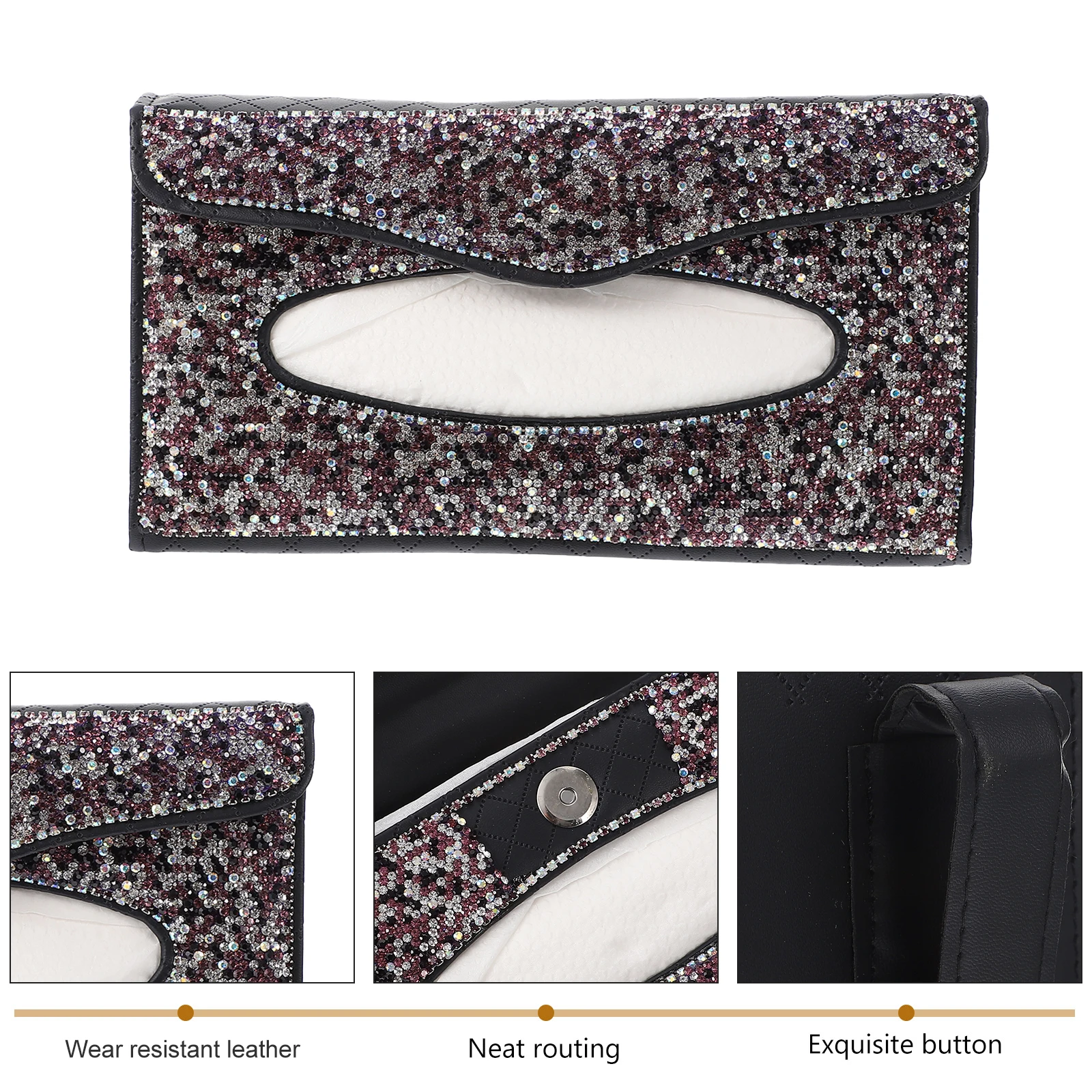 PU Visor Case Tissue Holder Acrylic Tissue Napkin Holder Interior Gift Save Car Visor Towel Box Space
PU Visor Case Tissue Holder Acrylic Tissue Napkin Holder Interior Gift Save Car Visor Towel Box Space