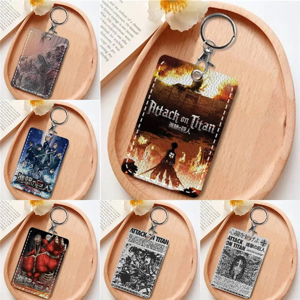 Anime A-Attack On Titans Card Holde Applicable To Credit Cards Bus Card Soft Leather Rectangular Keychain Protective Cover
Anime A-Attack On Titans Card Holde Applicable To Credit Cards Bus Card Soft Leather Rectangular Keychain Protective Cover