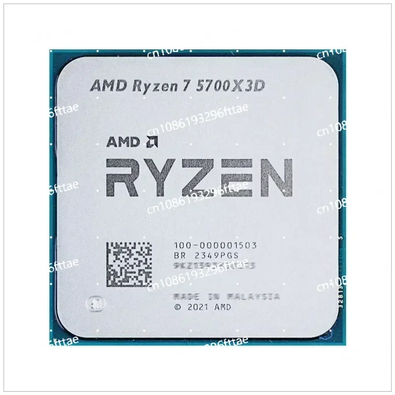 AMD Ryzen 7 5700X3D R7 5700X3D New 4.1 GHz 8-Core 16-Thread CPU 7NM L3=96M 100-000001503 Socket AM4 But Without Fan
AMD Ryzen 7 5700X3D R7 5700X3D New 4.1 GHz 8-Core 16-Thread CPU 7NM L3=96M 100-000001503 Socket AM4 But Without Fan