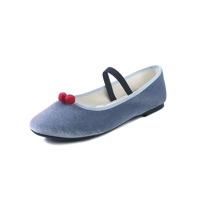 Womens Ballet Flats Simple Shoes Round Toe Soft Velvet Sweet Flats Low Heel Woman New Spring Autumn Single Boat Shoes
Womens Ballet Flats Simple Shoes Round Toe Soft Velvet Sweet Flats Low Heel Woman New Spring Autumn Single Boat Shoes