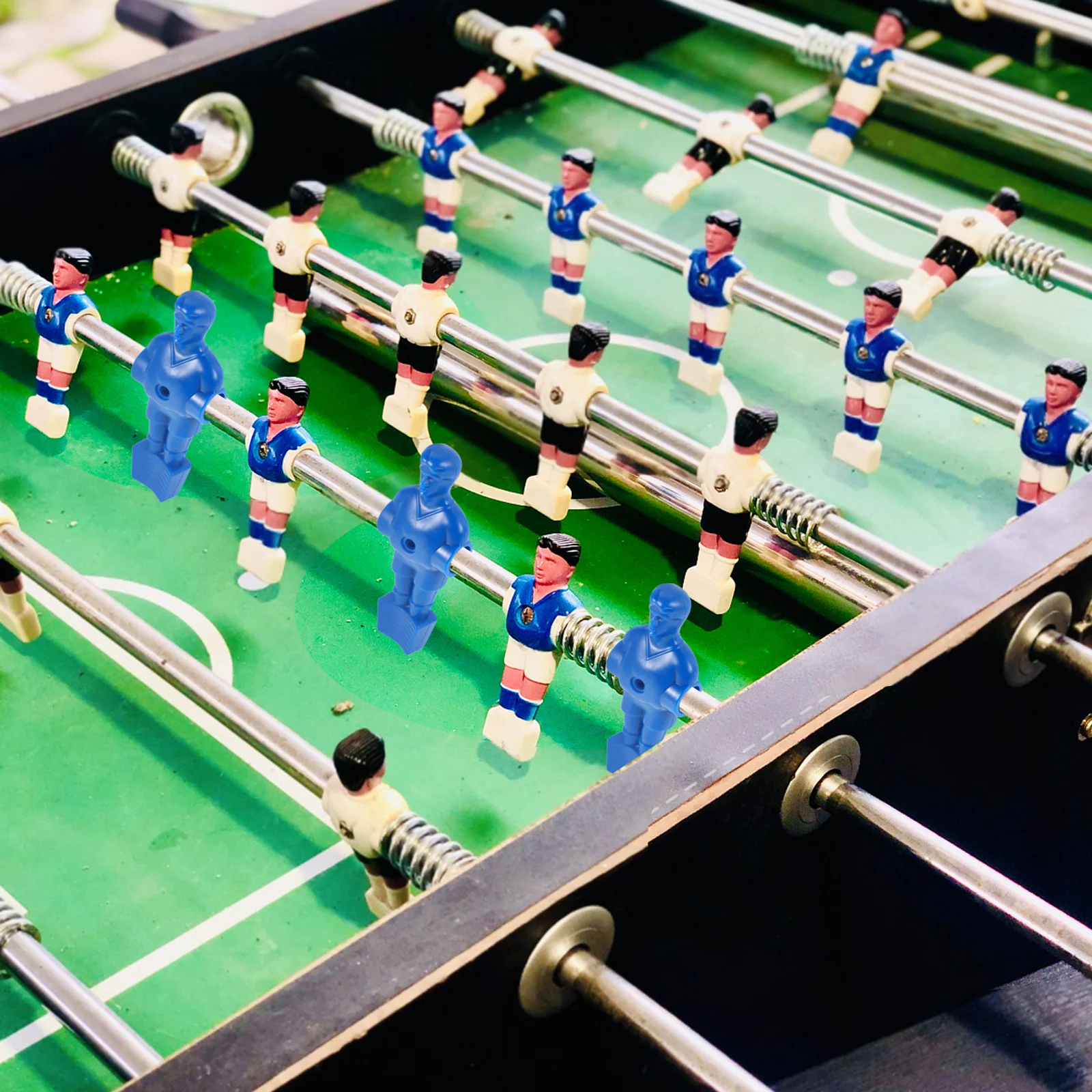 4 шт., сменные аксессуары для настольного футбола, идеально подходящие для настольного футбола, детали для игр, маленькие пластиковые шарики, забавные
4 шт., сменные аксессуары для настольного футбола, идеально подходящие для настольного футбола, детали для игр, маленькие пластиковые шарики, забавные