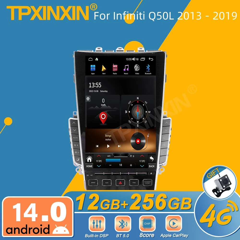 For Infiniti Q50L 2013 - 2019 Android Car Radio Multimedia Video Player Wireless Carplay Autoradio Stereo GPS Navi Head Unit
For Infiniti Q50L 2013 - 2019 Android Car Radio Multimedia Video Player Wireless Carplay Autoradio Stereo GPS Navi Head Unit