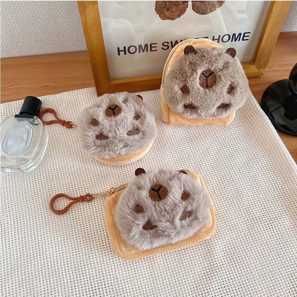 Cute Cartoon Capybara Coin Purse Plush Stuffed Soft Plush Doll Wallet Toys Small Wallet Guinea Pig Bag Pendant Birthday Gift
Cute Cartoon Capybara Coin Purse Plush Stuffed Soft Plush Doll Wallet Toys Small Wallet Guinea Pig Bag Pendant Birthday Gift