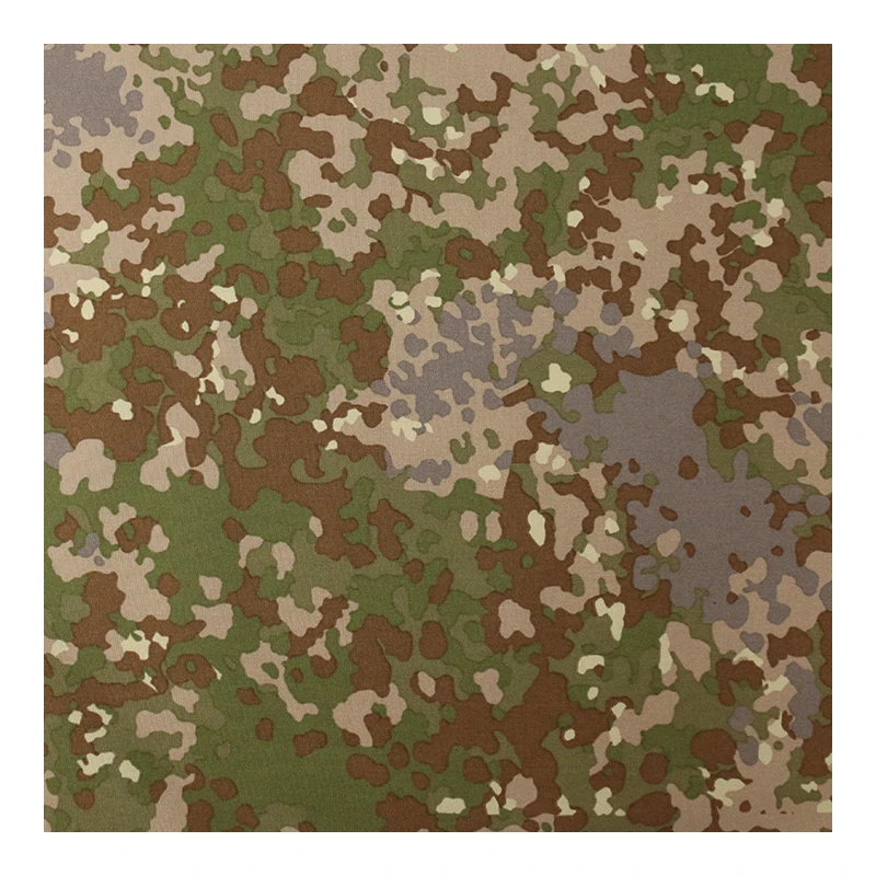 500D Nylon Cordura Flecktarn Multi-Terrain Camo Water-Resistant PU Coated for Tactical Gear Backpack Military Rucksack Camping
500D Nylon Cordura Flecktarn Multi-Terrain Camo Water-Resistant PU Coated for Tactical Gear Backpack Military Rucksack Camping