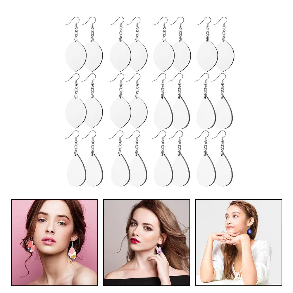 1Set Blank Earrings DIY Heat Transfer Sublimation Blanks Chic Lightweight Earrings Materials Jewelry Making Supplies Handmade
1Set Blank Earrings DIY Heat Transfer Sublimation Blanks Chic Lightweight Earrings Materials Jewelry Making Supplies Handmade
