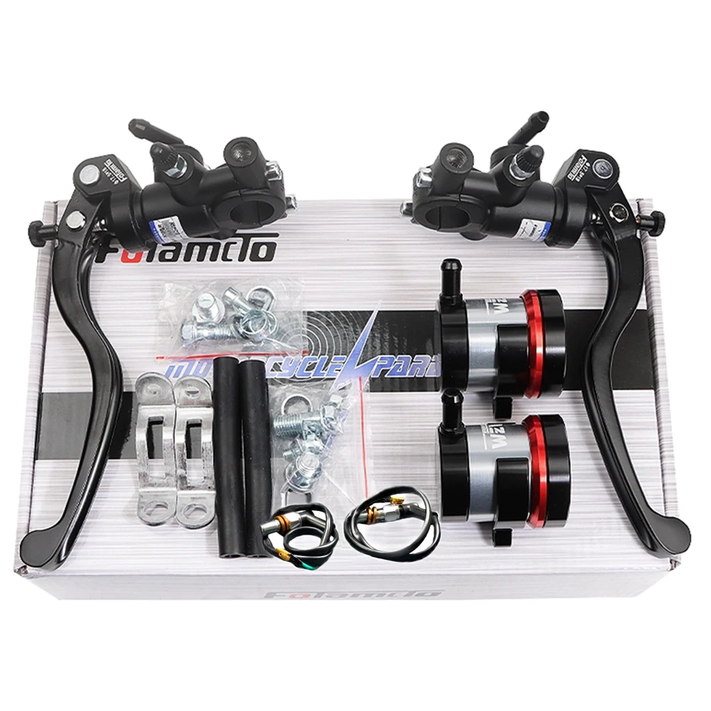 Universal 17.5mm Motorcycle Brake Clutch Pump Master Cylinder Lever Handle 22mm for Cafe Racer Aprilla Honda Yamaha Kawasaki NIU
Universal 17.5mm Motorcycle Brake Clutch Pump Master Cylinder Lever Handle 22mm for Cafe Racer Aprilla Honda Yamaha Kawasaki NIU